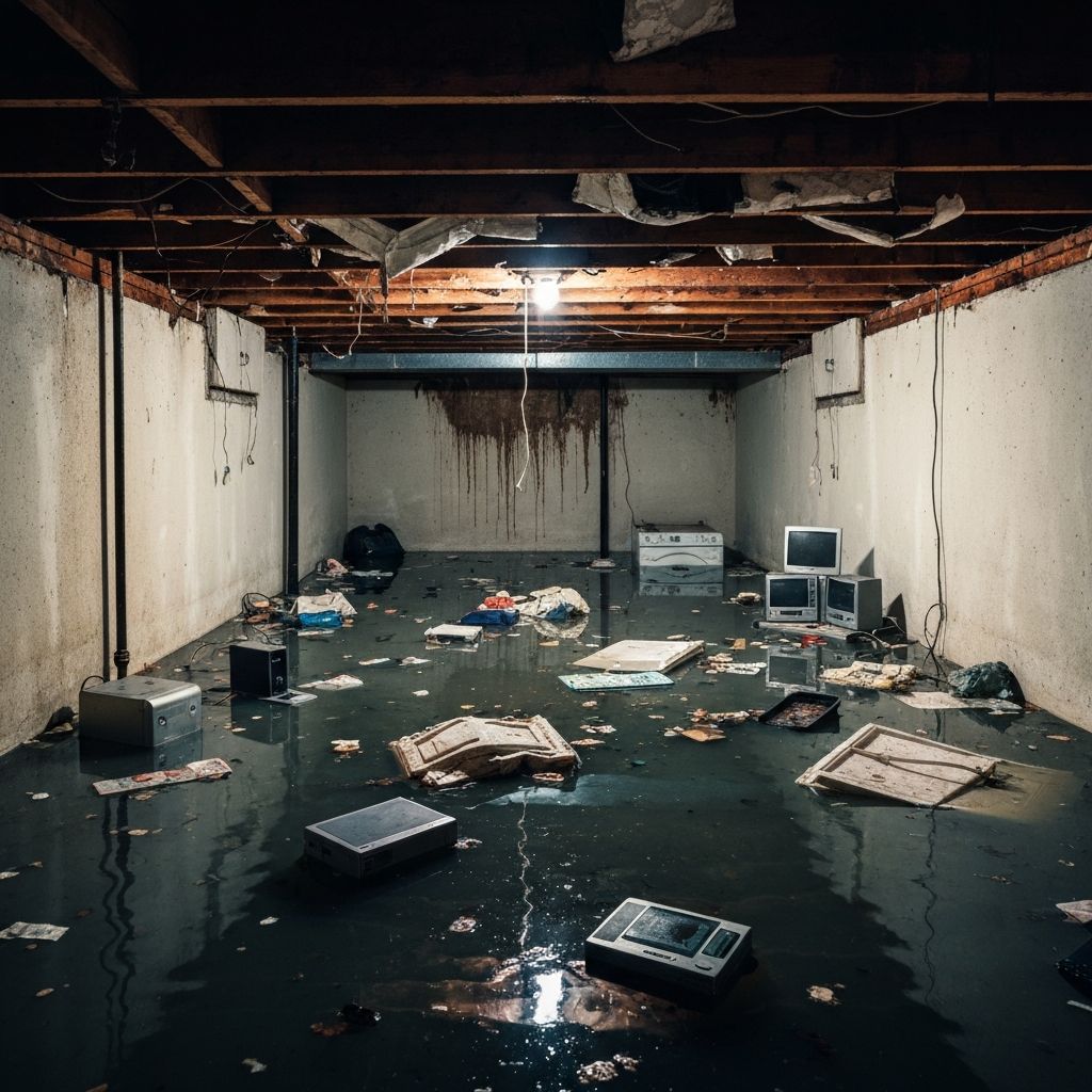 Konsekvenser av uløste rørproblemer - vannskade